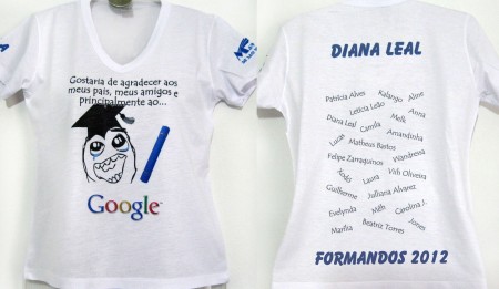 Camiseta De Formandos Dos Memes Kauffmann Estamparia